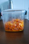 Préparation de carottes